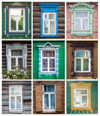 windows Rus evlerin kümesi.