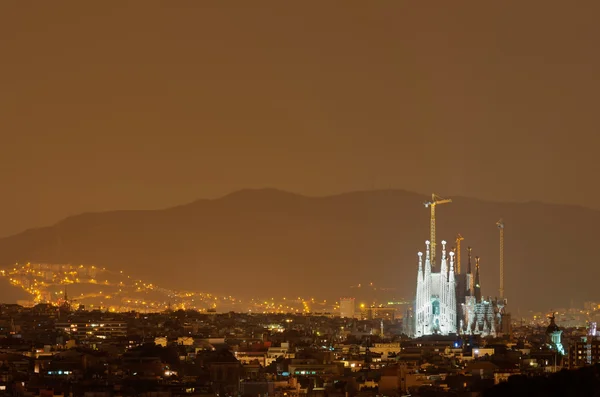 Sagrada familia w Barcelonie w Hiszpanii, Europa. Zdjęcie Stockowe