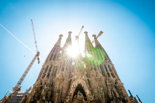 Sagrada Familia a Barcellona, Spagna, Europa . — Foto Stock