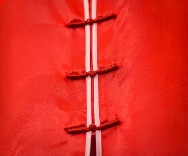 Detail of traditional vietnamese dress. — Stock Photo, Image