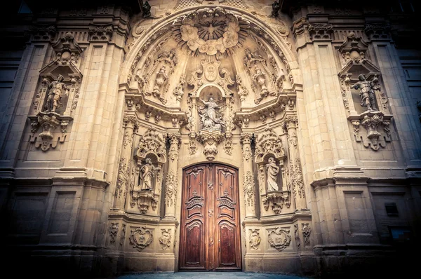 Basilika der Heiligen Maria in san sebastian, spanien. — Stockfoto