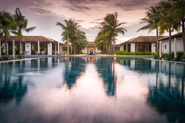 Schöne Aussicht auf das Resort — Stockfoto