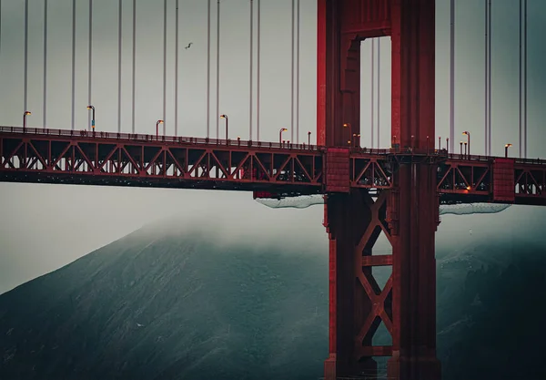 Golden Gate Bridge Bay San Francisco California Estados Unidos — Foto de Stock
