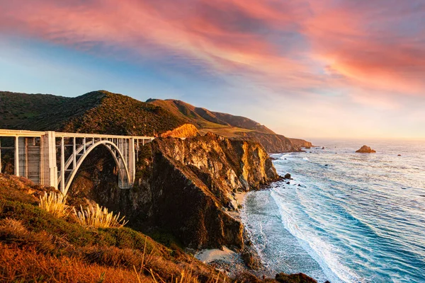 Grande Costa Sul Califórnia Estados Unidos América Imagem Panorâmica Imagens De Bancos De Imagens