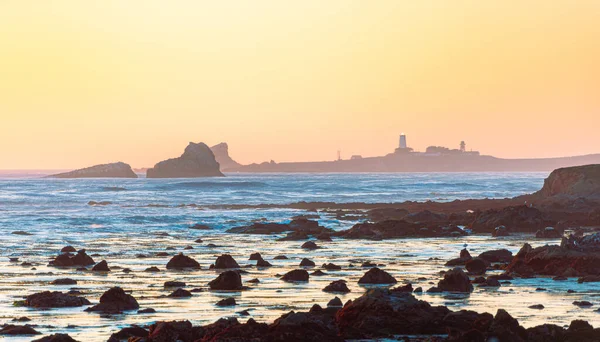 Leuchtturm Der Küste Von Big Sur Kalifornien Vereinigte Staaten Von — Stockfoto