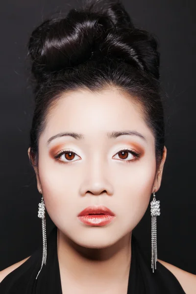 Bella giovane modello asiatico — Foto Stock