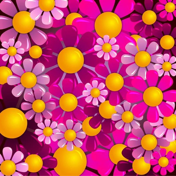 Blomsterklase — Stock vektor