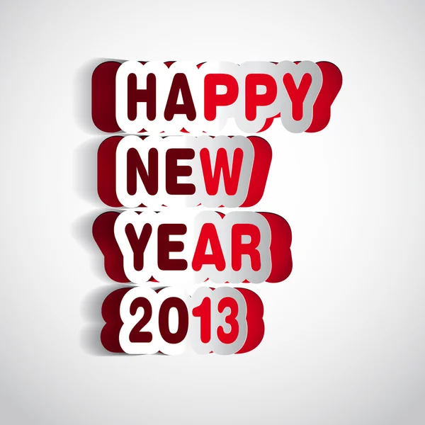 Mutlu yeni yıl 2013 kartı — Stok fotoğraf