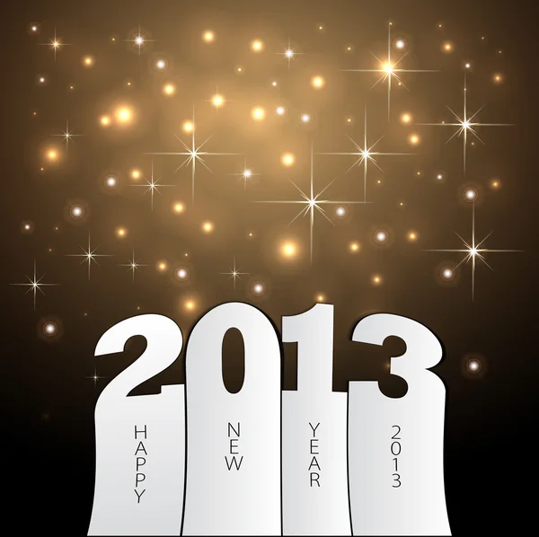 Happy New Year 2013 card — Stock Photo, Image