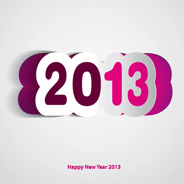 Happy New Year 2013 card — Stock Photo, Image