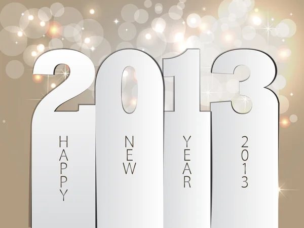 Happy New Year 2013  card — Stock Photo, Image