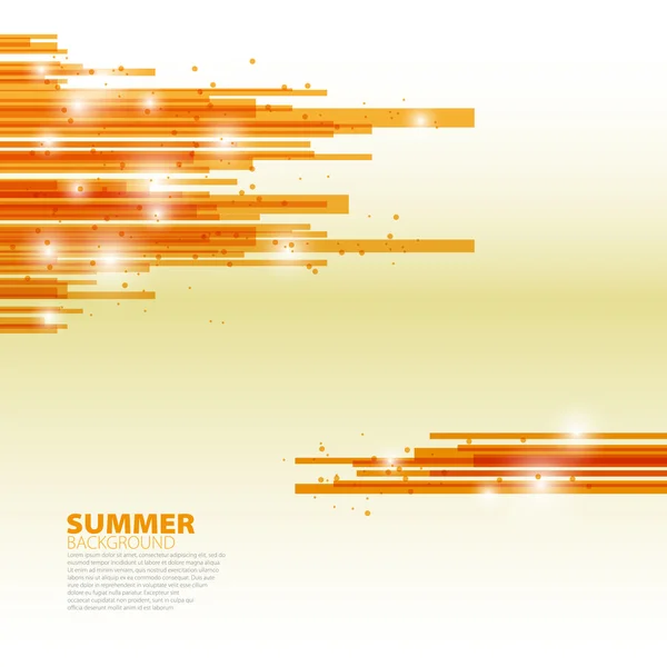 Orange horizontal abstract lines background - Spring theme — Stock Photo, Image