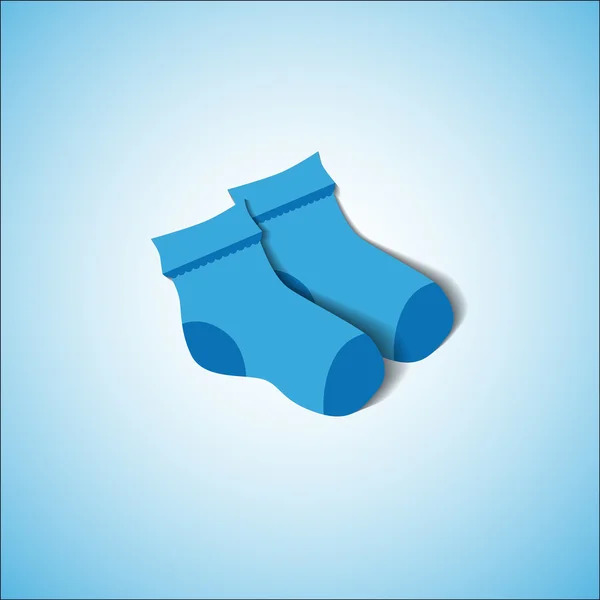 Baby boy socks — Stock Photo, Image