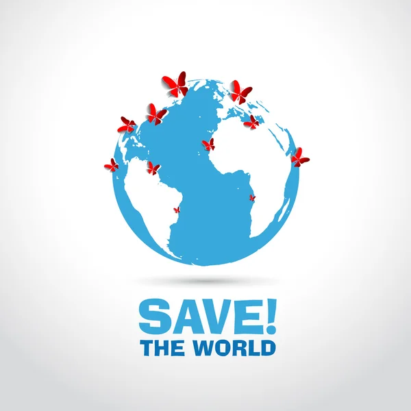 Save the World concept — Stock Photo, Image