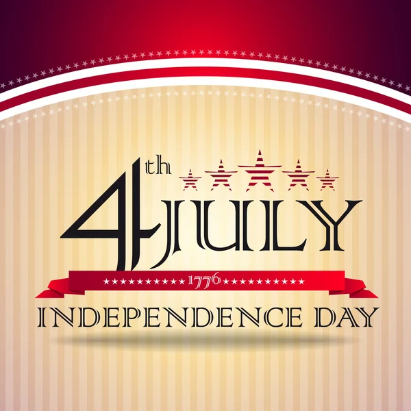 4th of July design element — Stock Photo, Image