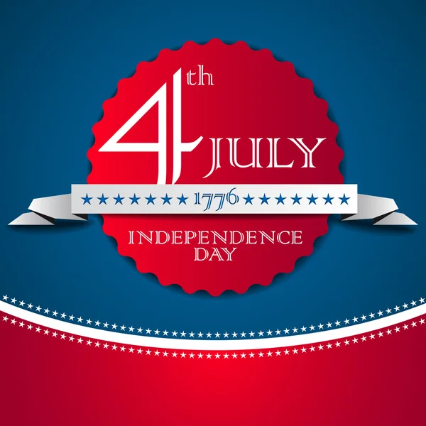 4th of July design element — Stock Photo, Image