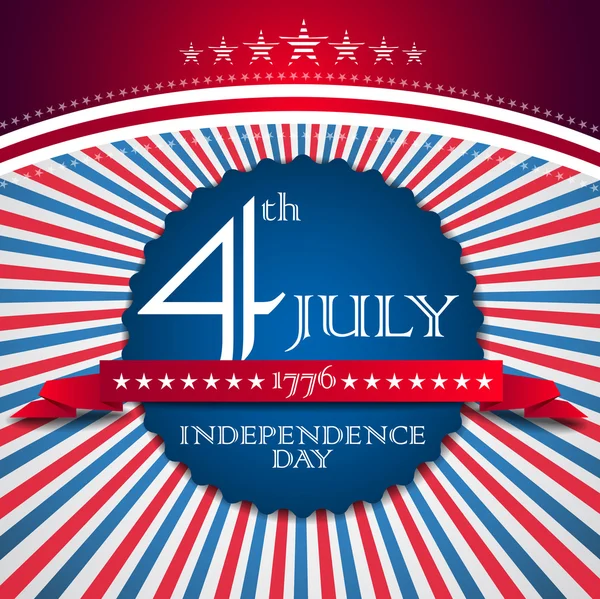 4th of July design element — Stock Photo, Image