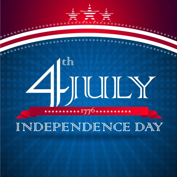 4th of July design element — Stock Photo, Image