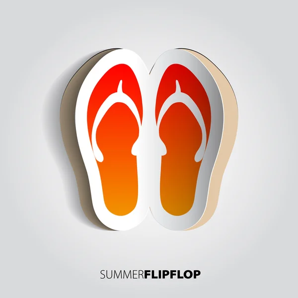 Flip papucs — Stock Fotó