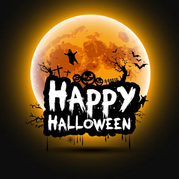 Halloween teken — Stockvector