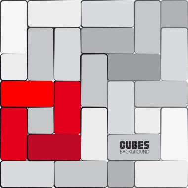 soyut geometrik şekil