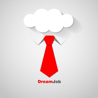 Dream job - conceptual logo