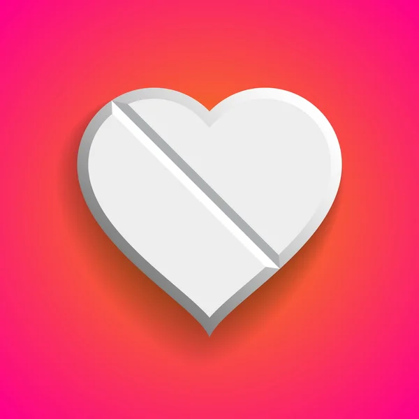 Love Pill — Stock Vector