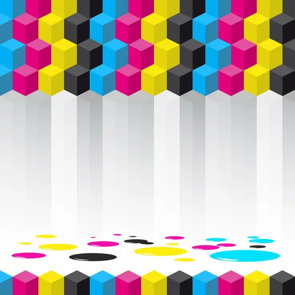 Cubes background — Wektor stockowy