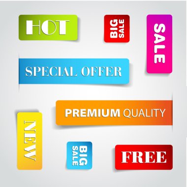 ticari satış çıkartmaları