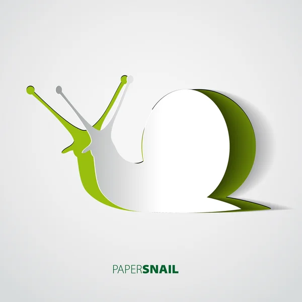 Papel de caracol — Vector de stock