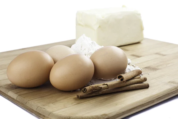 Baking ingredients — Stock Photo, Image