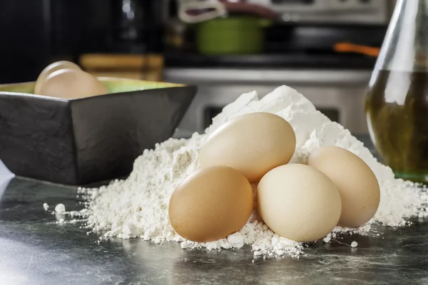 Pasta malzemeleri — Stok fotoğraf