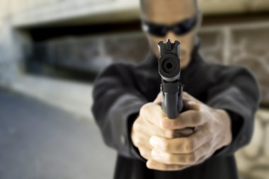 Siyah erkek işaretleme silahı Görüntüleyicisi
