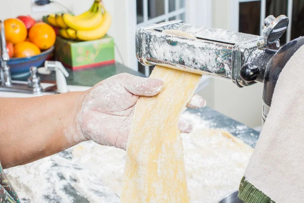 Making pasta — Stock Photo, Image
