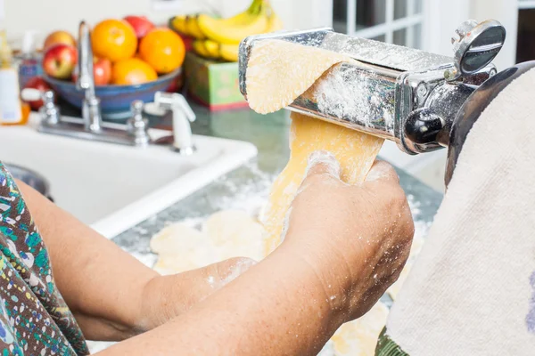 Making pasta — Stock Photo, Image