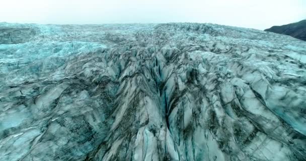 Shot Taken Day Capturing Beauty Icelandic Nature Shot Shows Large — Stock videók