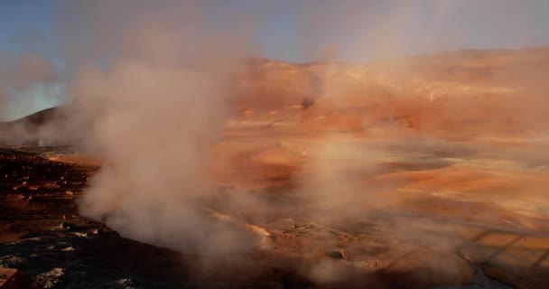 Peisaj Panoramic Islanda Munți Lac Poalele Munților Vederea Panoramică Prezintă — Videoclip de stoc
