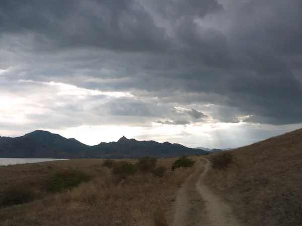 akşam Kırım peyzaj