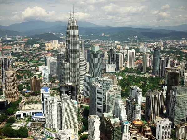 Panoramę kuala lumpur Obraz Stockowy