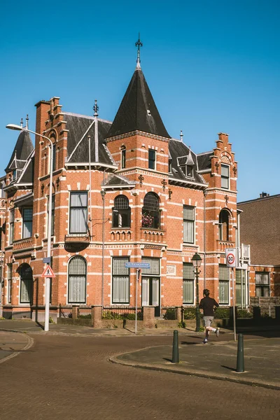 Belos Edifícios Nas Ruas Haia Países Baixos — Fotografia de Stock