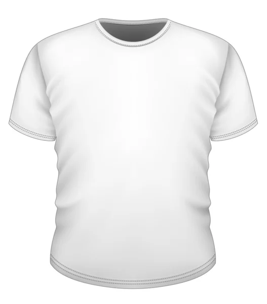 Шаблон мужской футболки — стоковый вектор