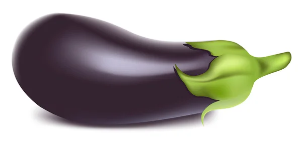 Aubergine Ordförande — Stock vektor