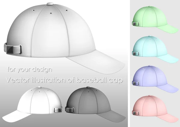 Casquette de baseball. — Image vectorielle