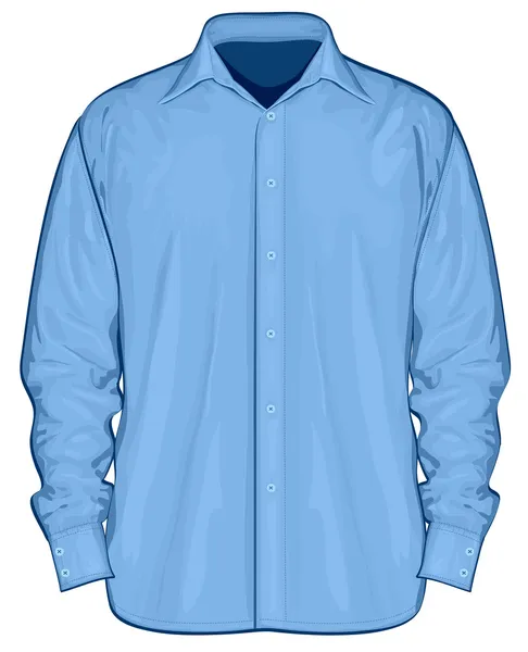 Illustratie van jurk shirt — Stockvector