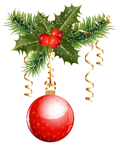 Christmas decoration — Stock Vector