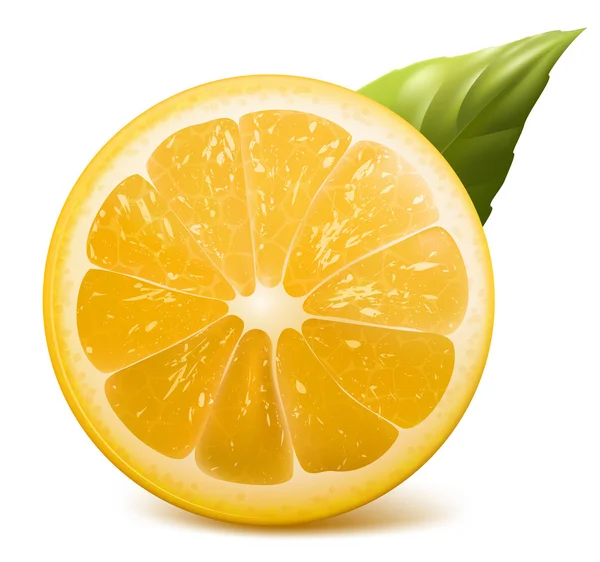 Citron frais . — Image vectorielle