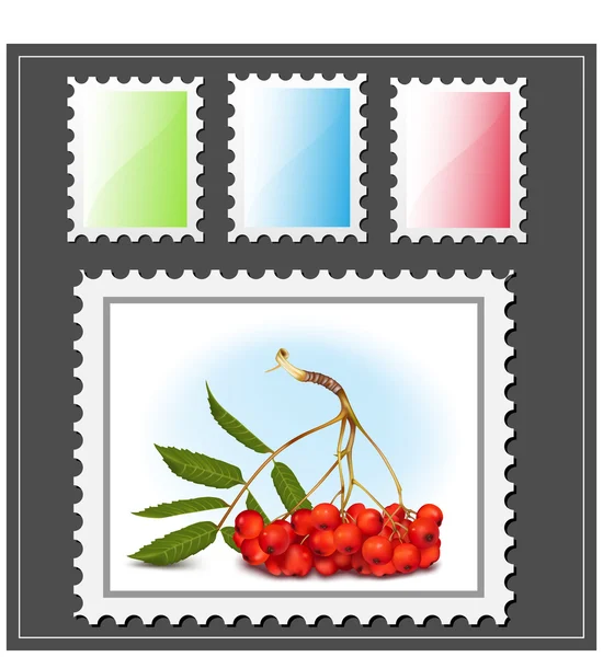 Postage stamp. — Stock Vector