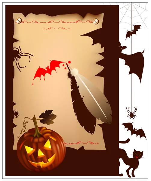 Halloween.. — Vector de stock