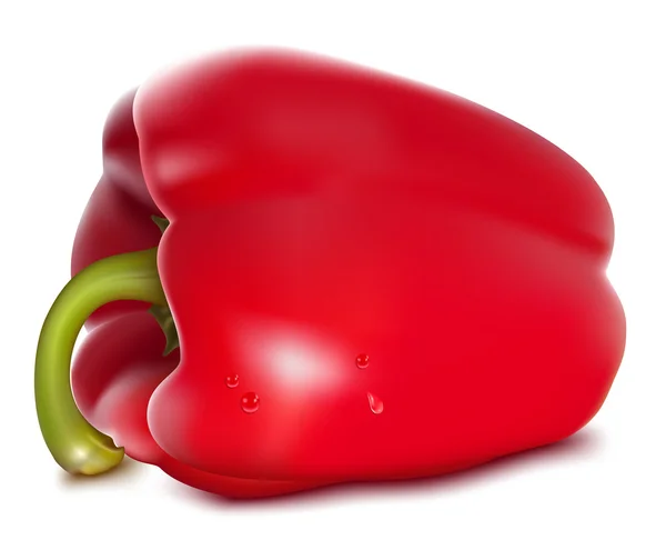 Pepe rosso dolce — Vettoriale Stock