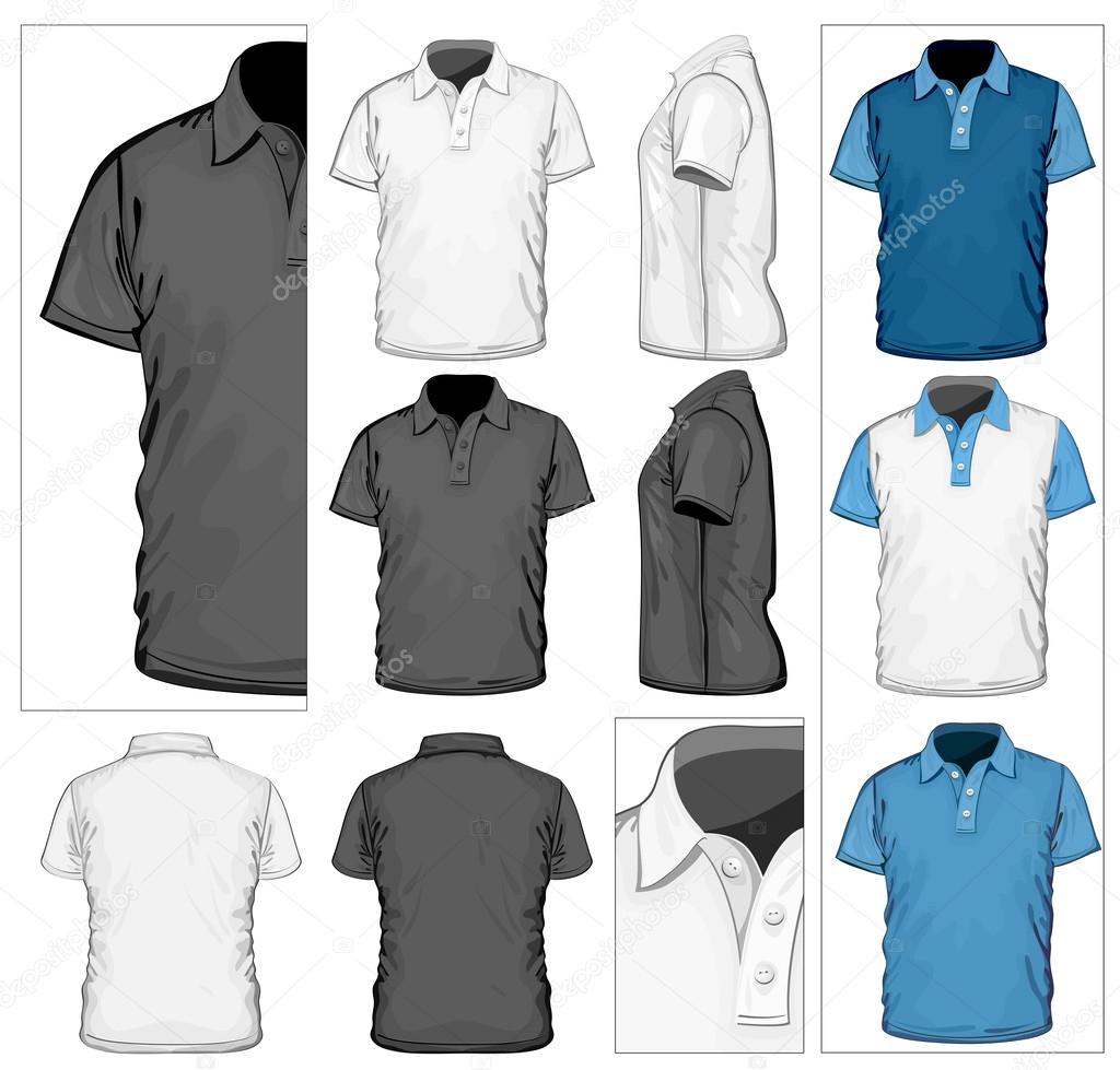 Men's polo-shirt Stock Vector Image by ©ivelly #33521481
